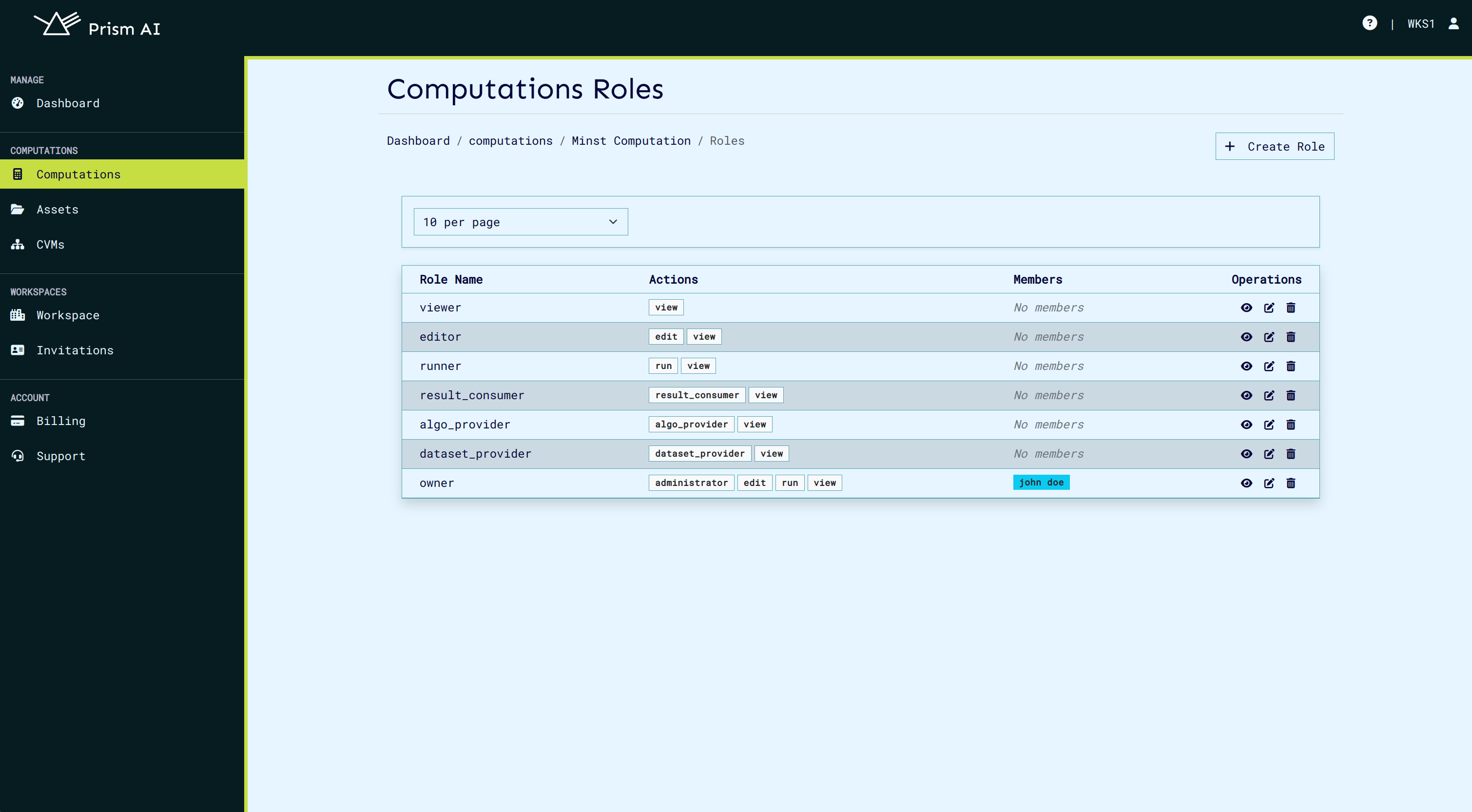 Built-in Roles