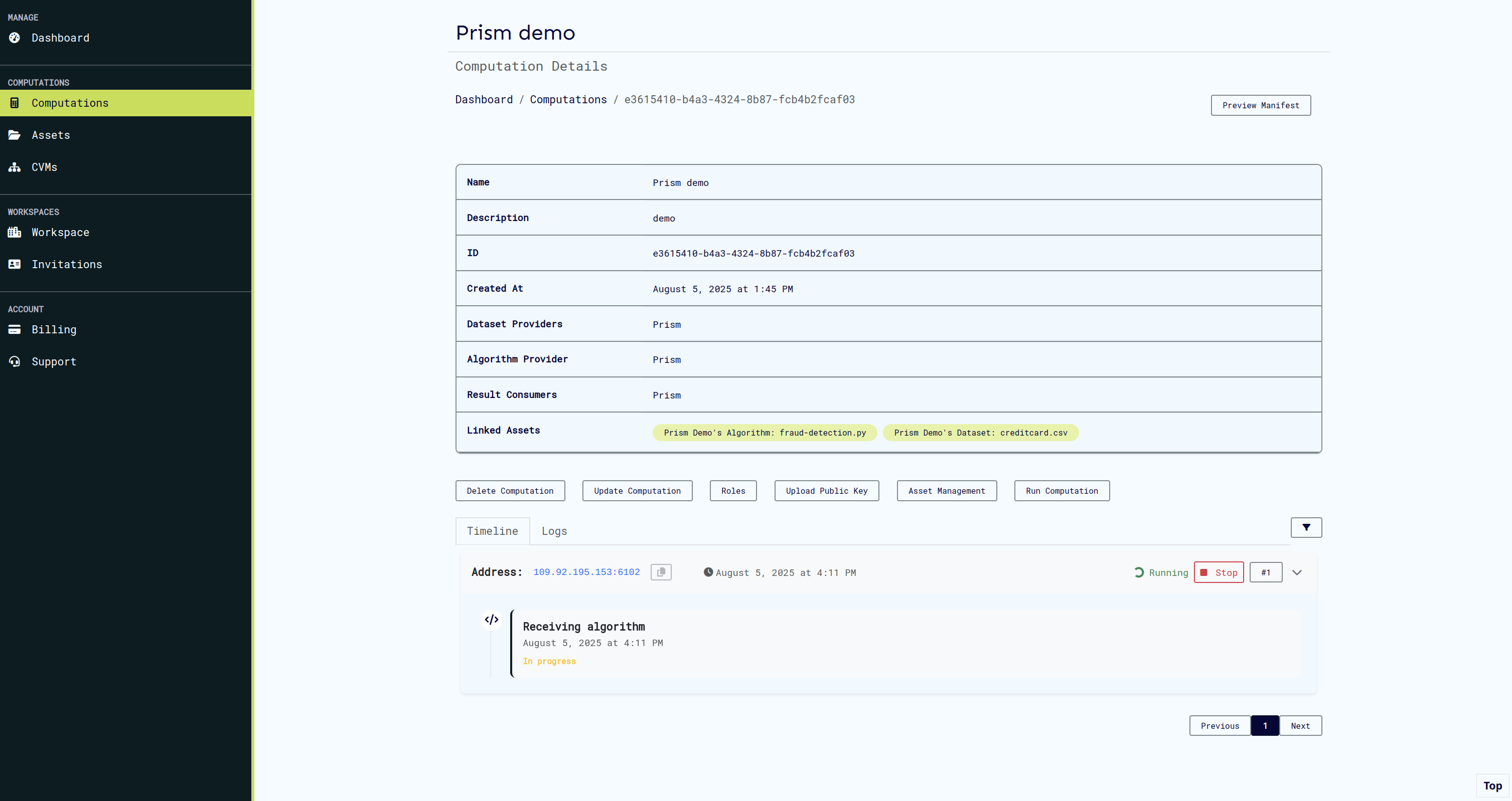 Events and Logs