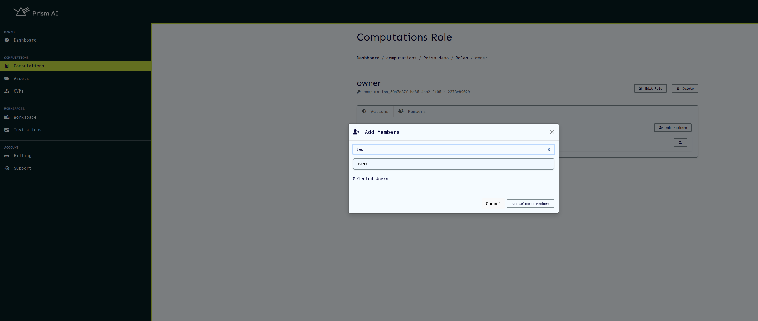 Select Members