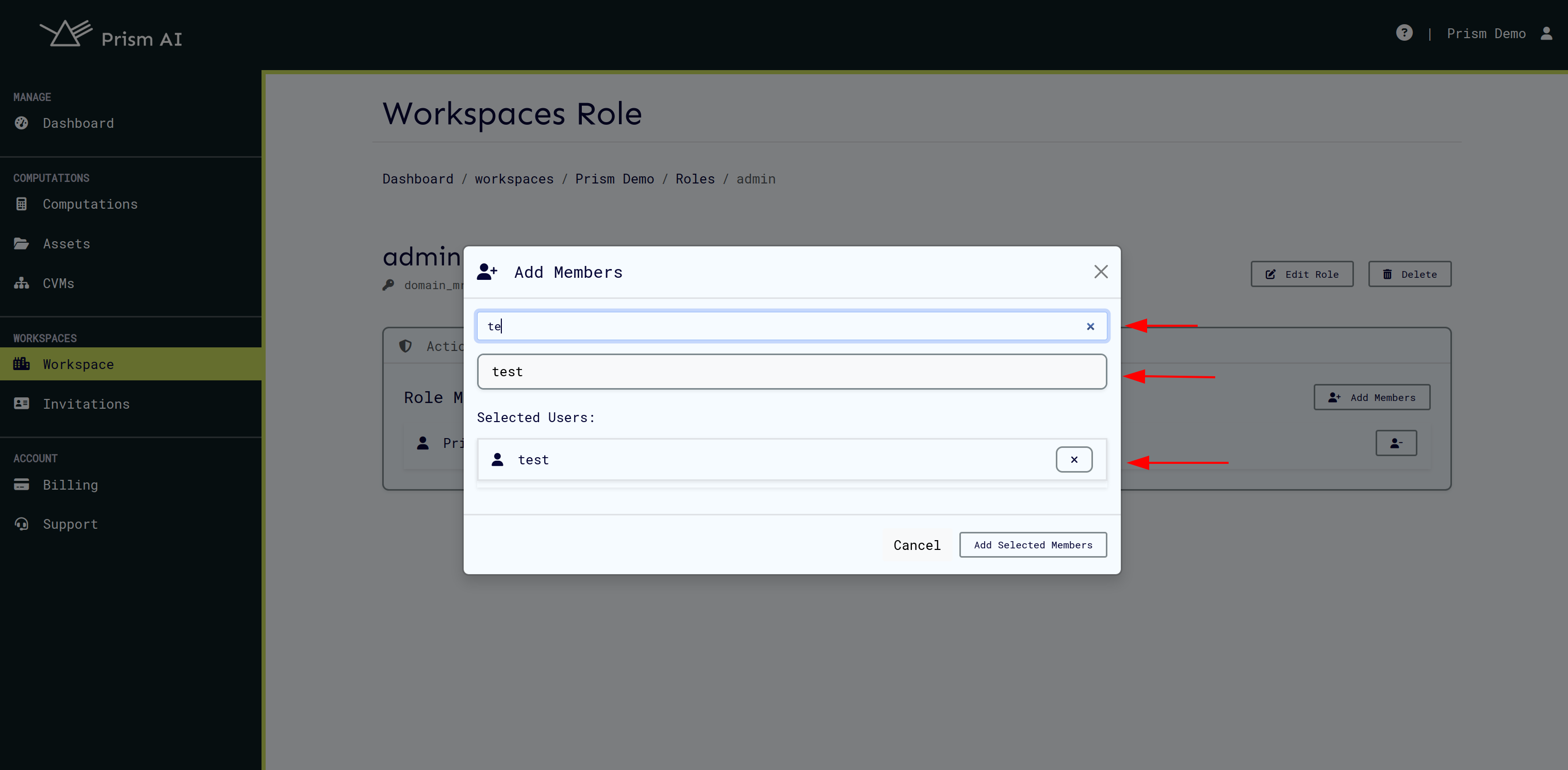 Select Members